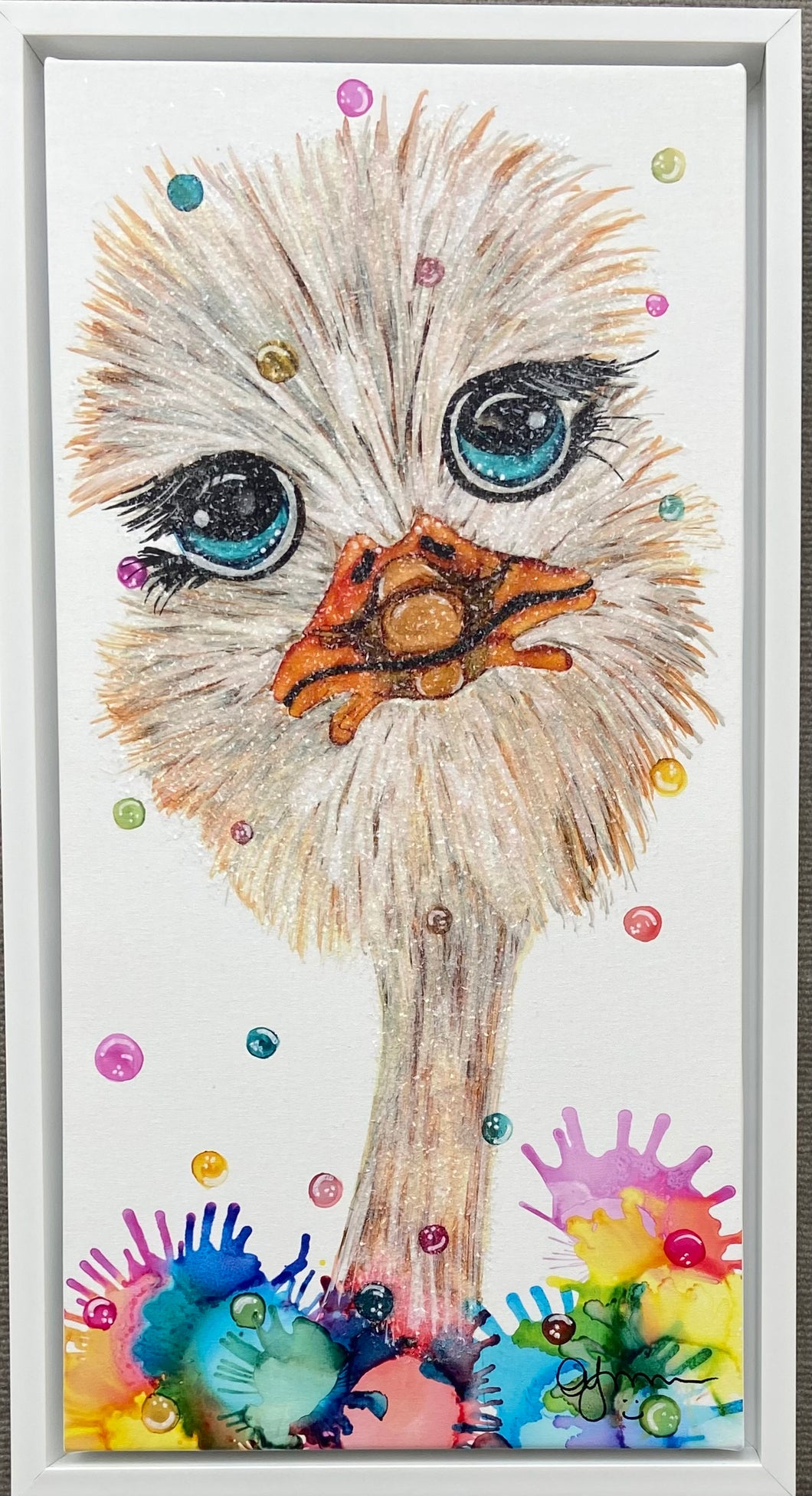 Framed & Sparkled (12 x 24)