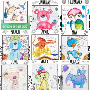 2021 Being a Big Kid Calendar